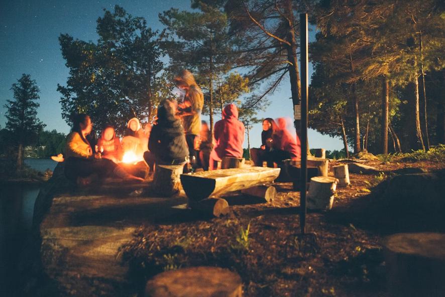 Camping amigos