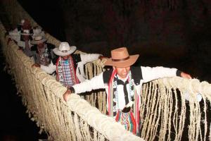 Cusco: restauran puente inca Q’eswachaka y convocan mesa técnica para su preservación