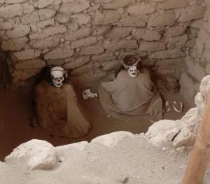 Restos arqueológicos y ofrendas